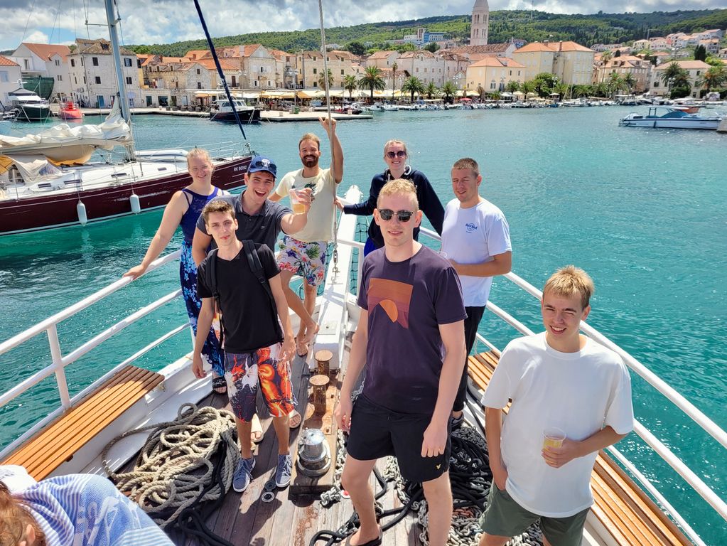 Boottocht in Kroatie